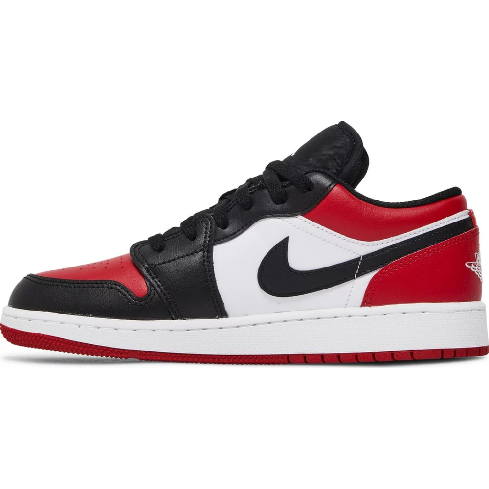 
                      
                        Jordan 1 Low Bred Toe (GS)
                      
                    