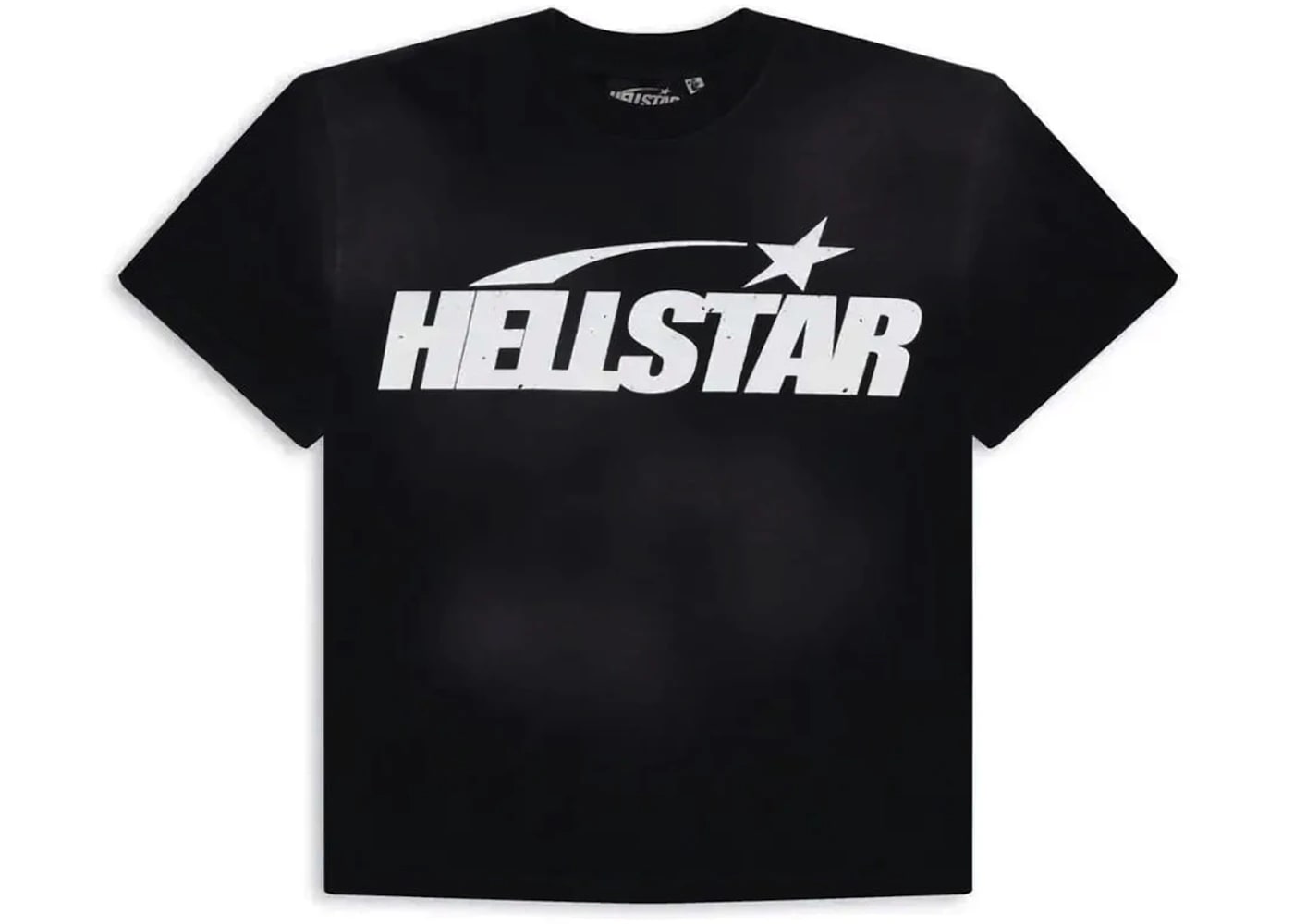 Hellstar Classic Logo Gel Print T-shirt Black