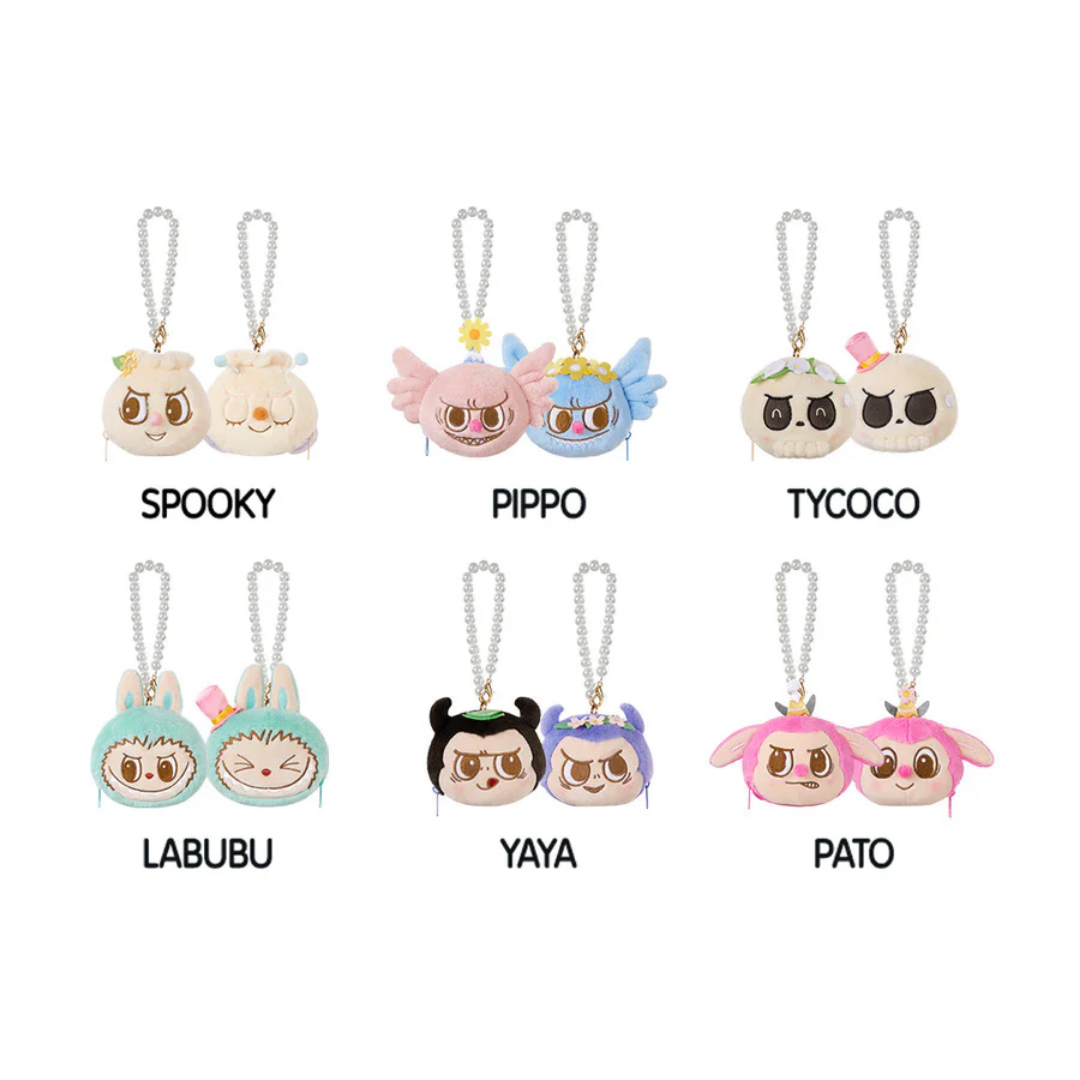 Pop Mart Labubu The Monsters Party Series Reversible Plush Doll Sealed Case (6 Blind Box)