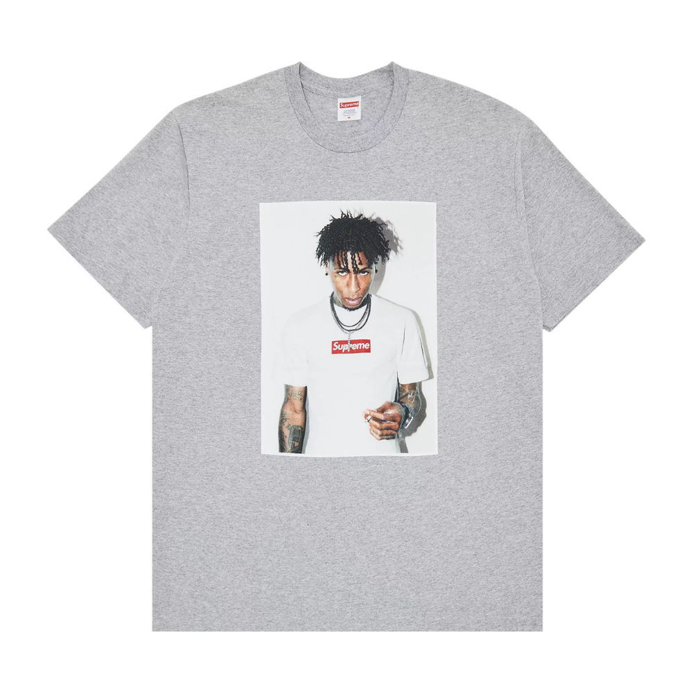 Supreme NBA Youngboy Tee Heather Grey