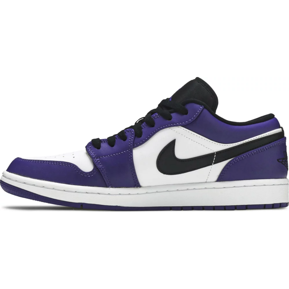 Jordan 1 Low Court Purple White