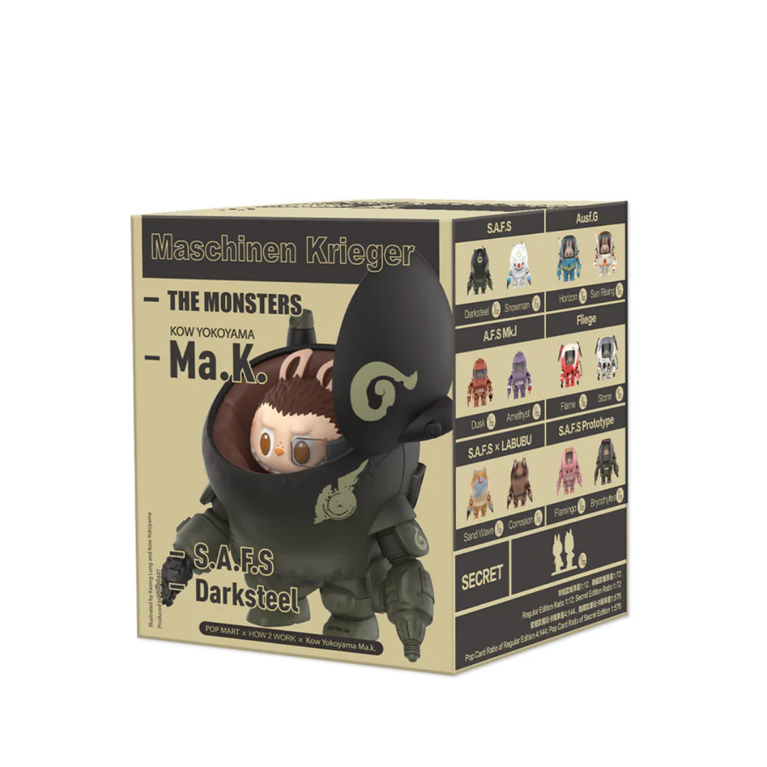 Pop Mart Labubu The Monsters x Kow Yokoyama MA.K.Series Figure Single Blind Box
