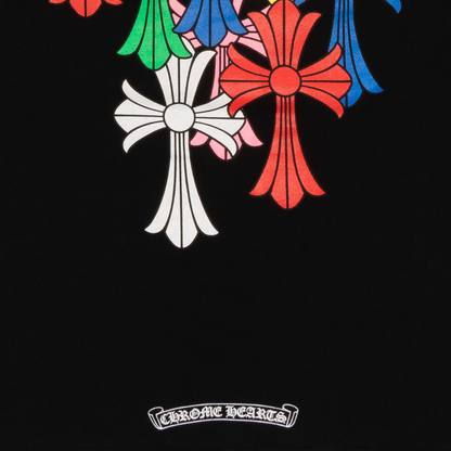 Chrome Hearts Multi Color Cross Cemetery L/S T-shirt Black
