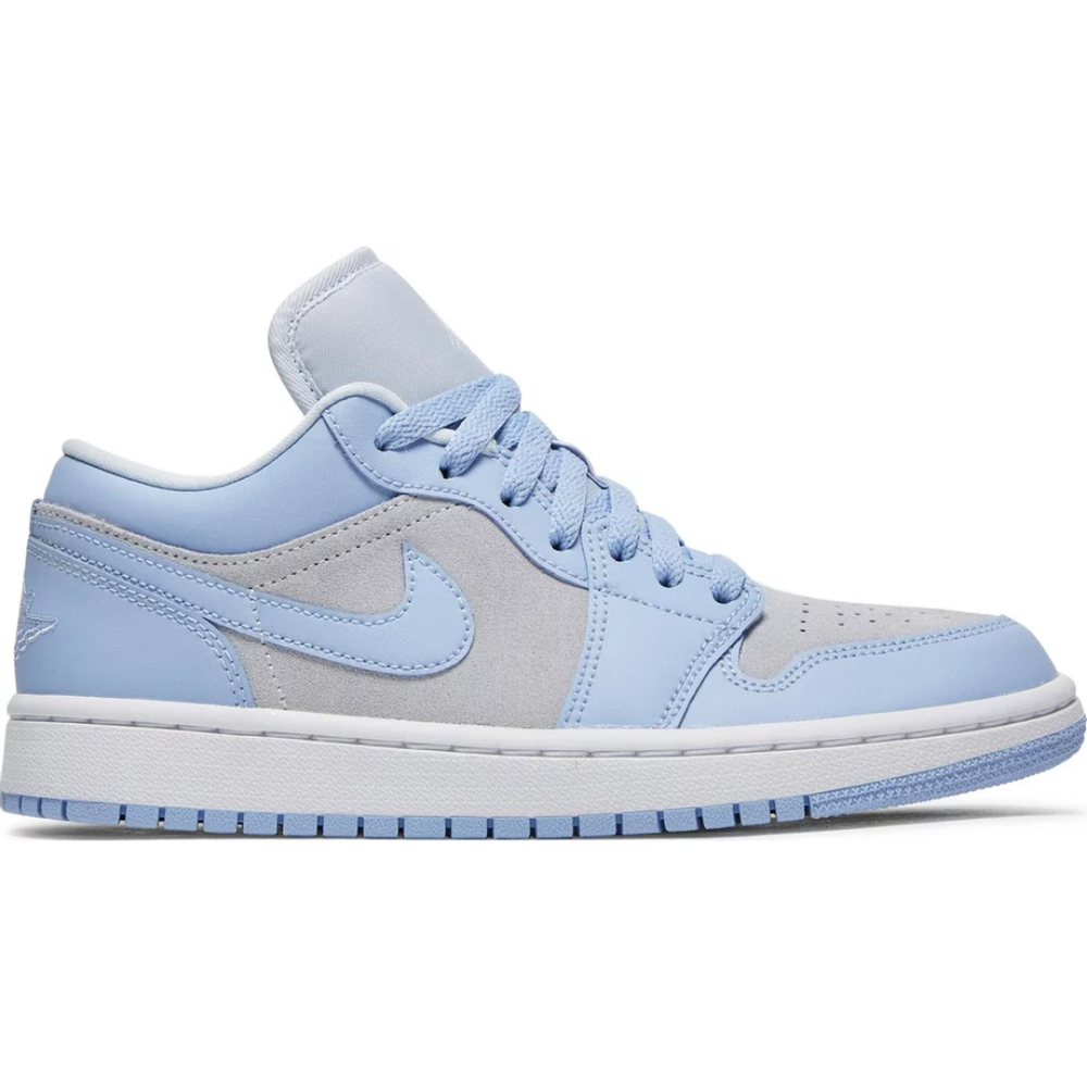 Jordan 1 Low Football Grey Aluminum (Women's)