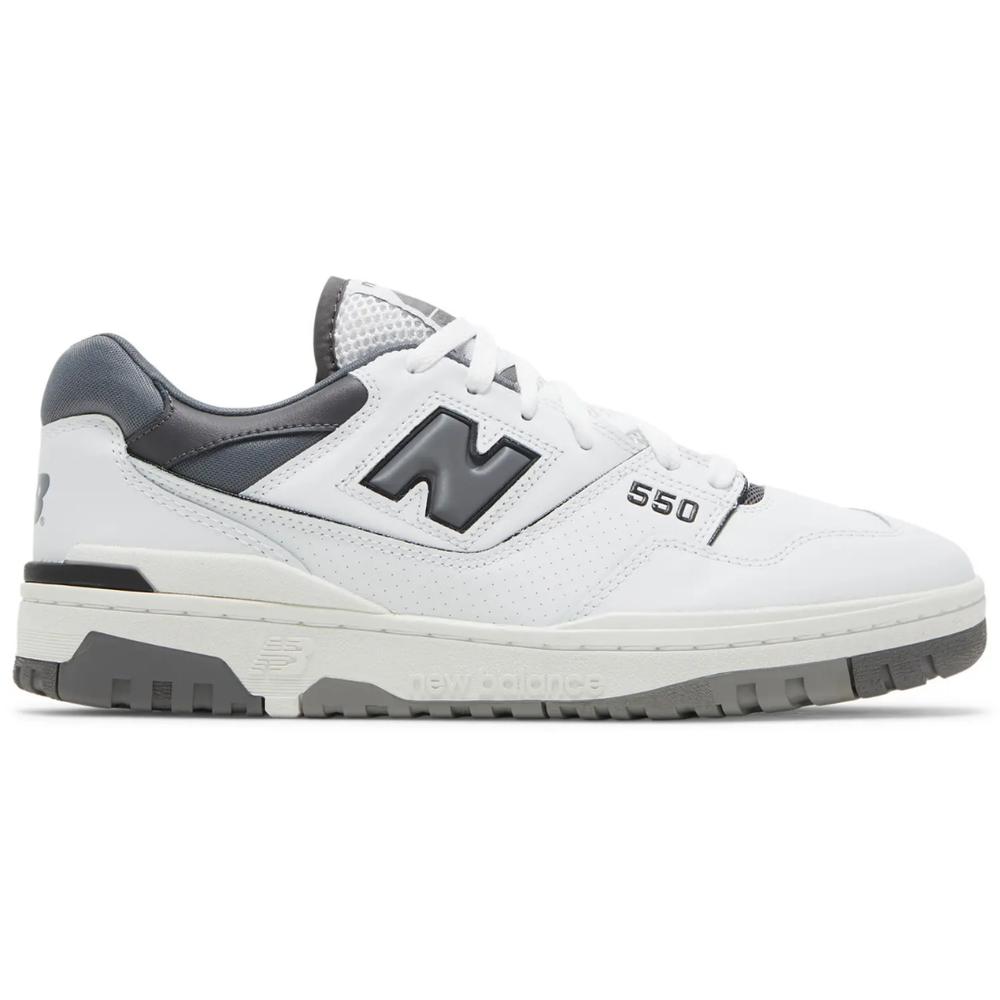 New Balance 550 White Grey Dark Grey