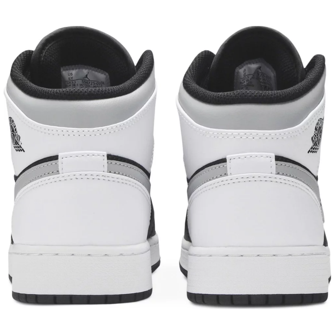 Jordan 1 Mid White Shadow (GS)