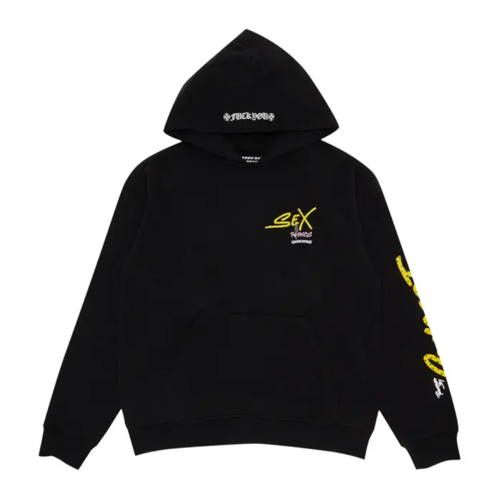 
                      
                        Chrome Hearts Matty Boy Sex Records Concept Hoodie Black
                      
                    