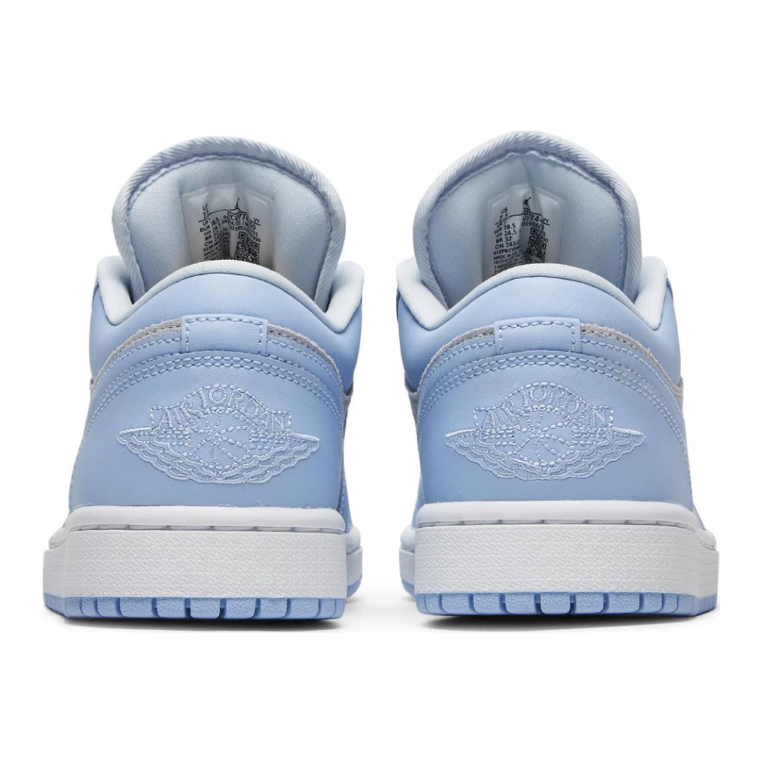 Jordan 1 Low Football Grey Aluminum (Women's)