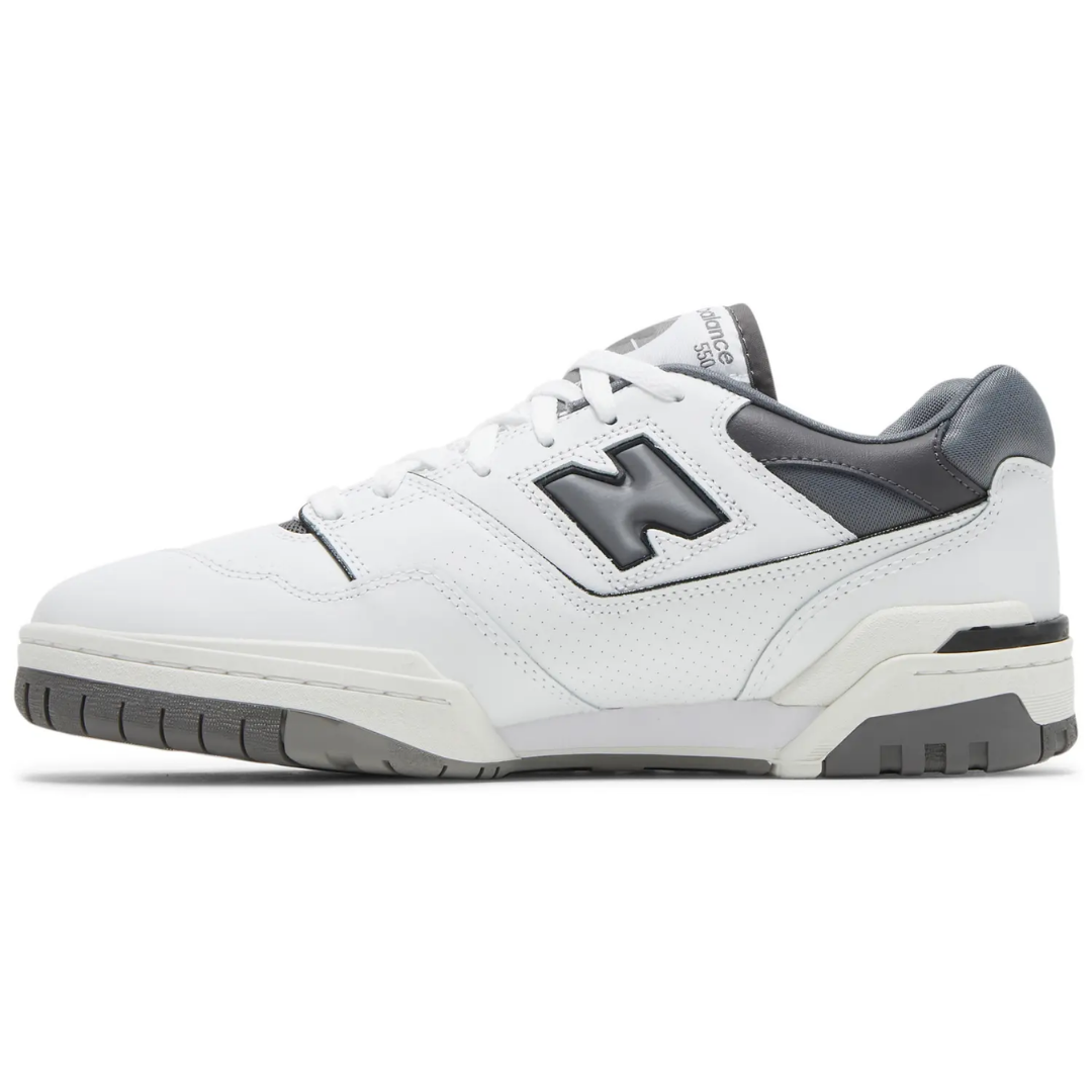 New Balance 550 White Grey Dark Grey