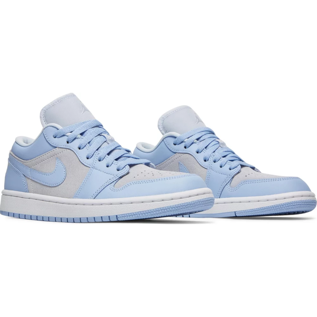 Jordan 1 Low Football Grey Aluminum (Women's)