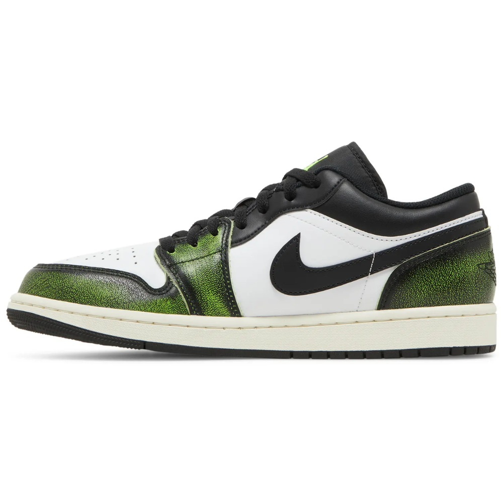 Jordan 1 Low Wear Away Electric Green