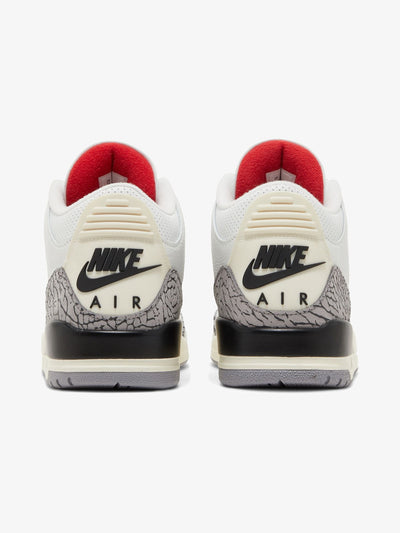 Jordan 3 Retro 'White Cement Reimagined' – back