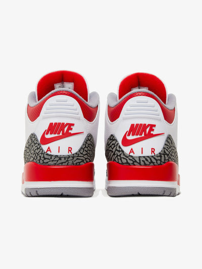 Jordan 3 Retro 'Fire Red (2022)' – back