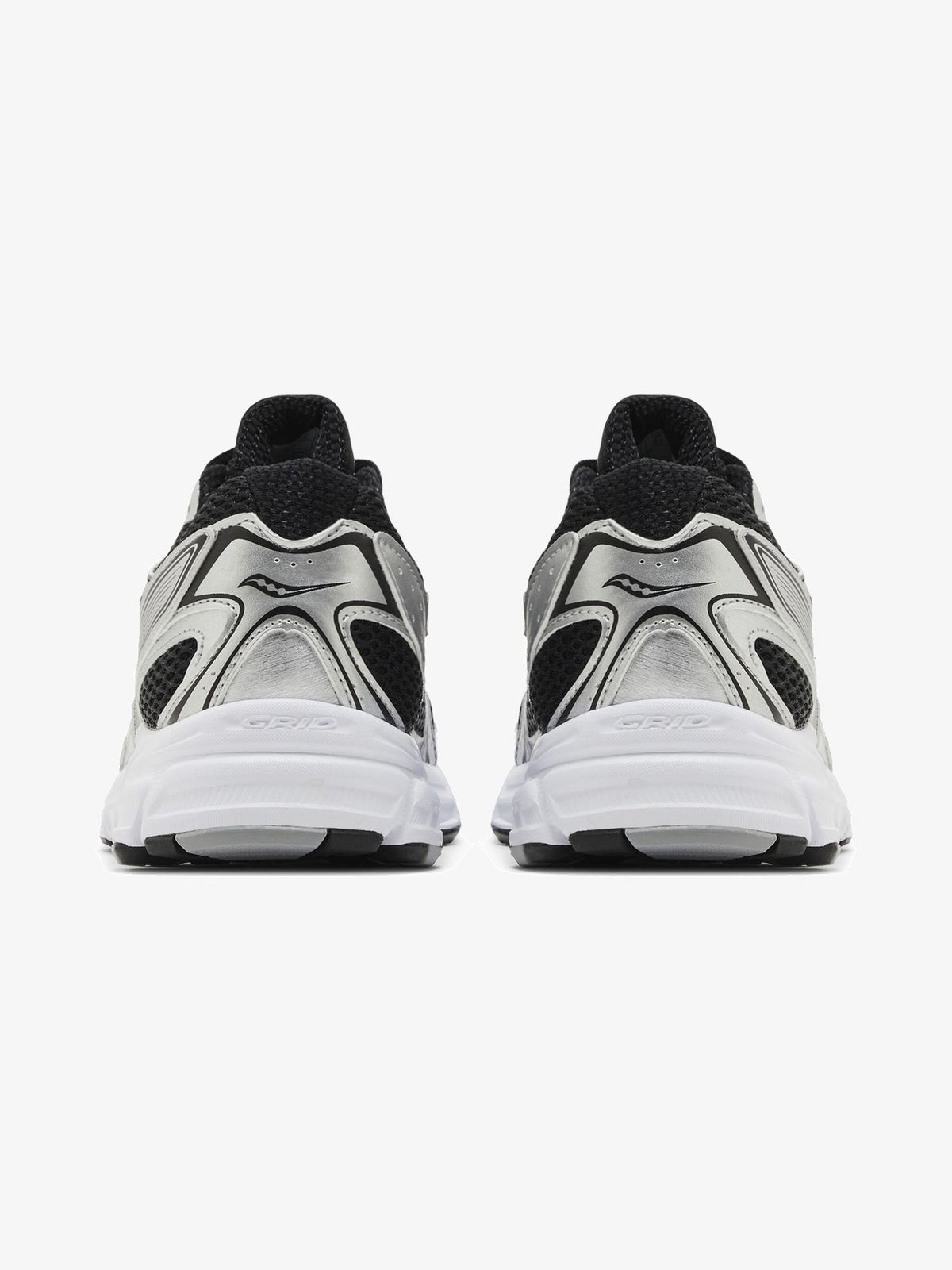Saucony Grid Ride Millennium 'Black Silver' (W) – back