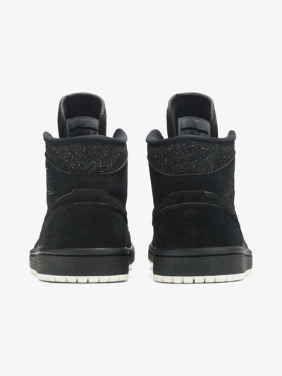 Jordan 1 Mid 'Glitter Black' (W) – back