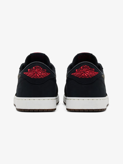 Jordan 1 Retro Low OG 'Laser Black University Red' – back