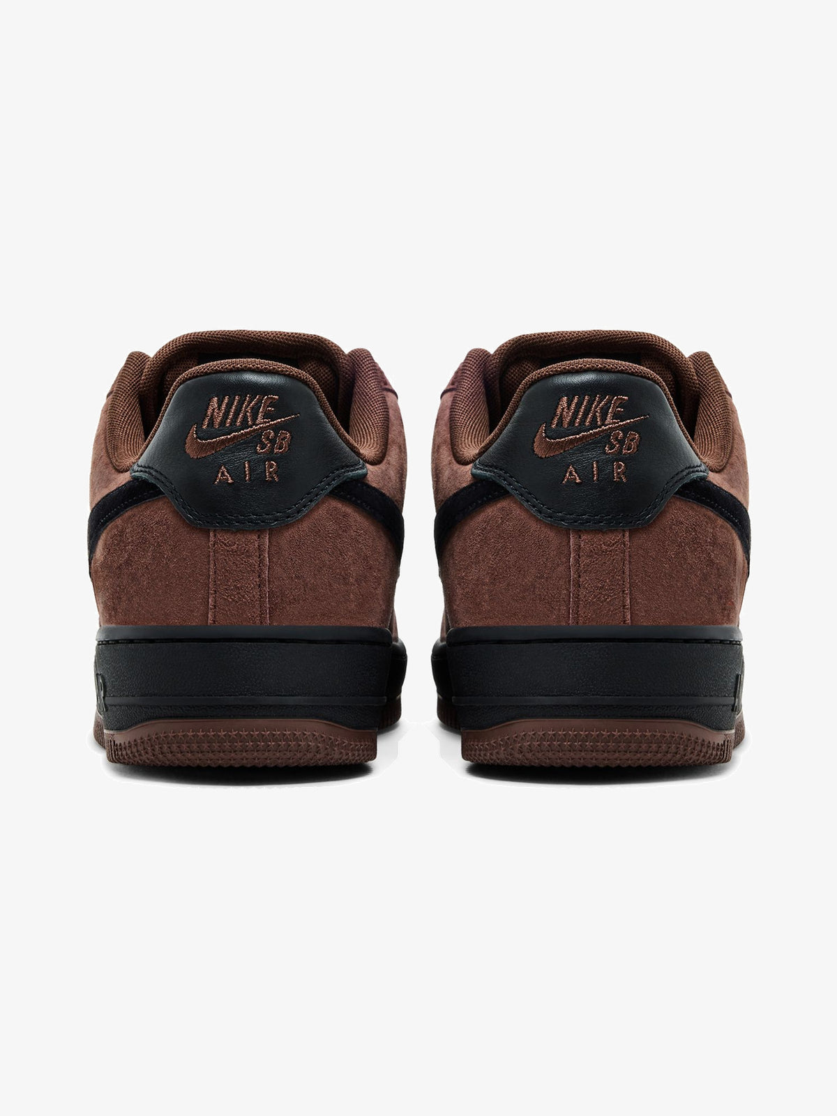 Nike SB Air Force 1 Low 'Light Chocolate Black' – back