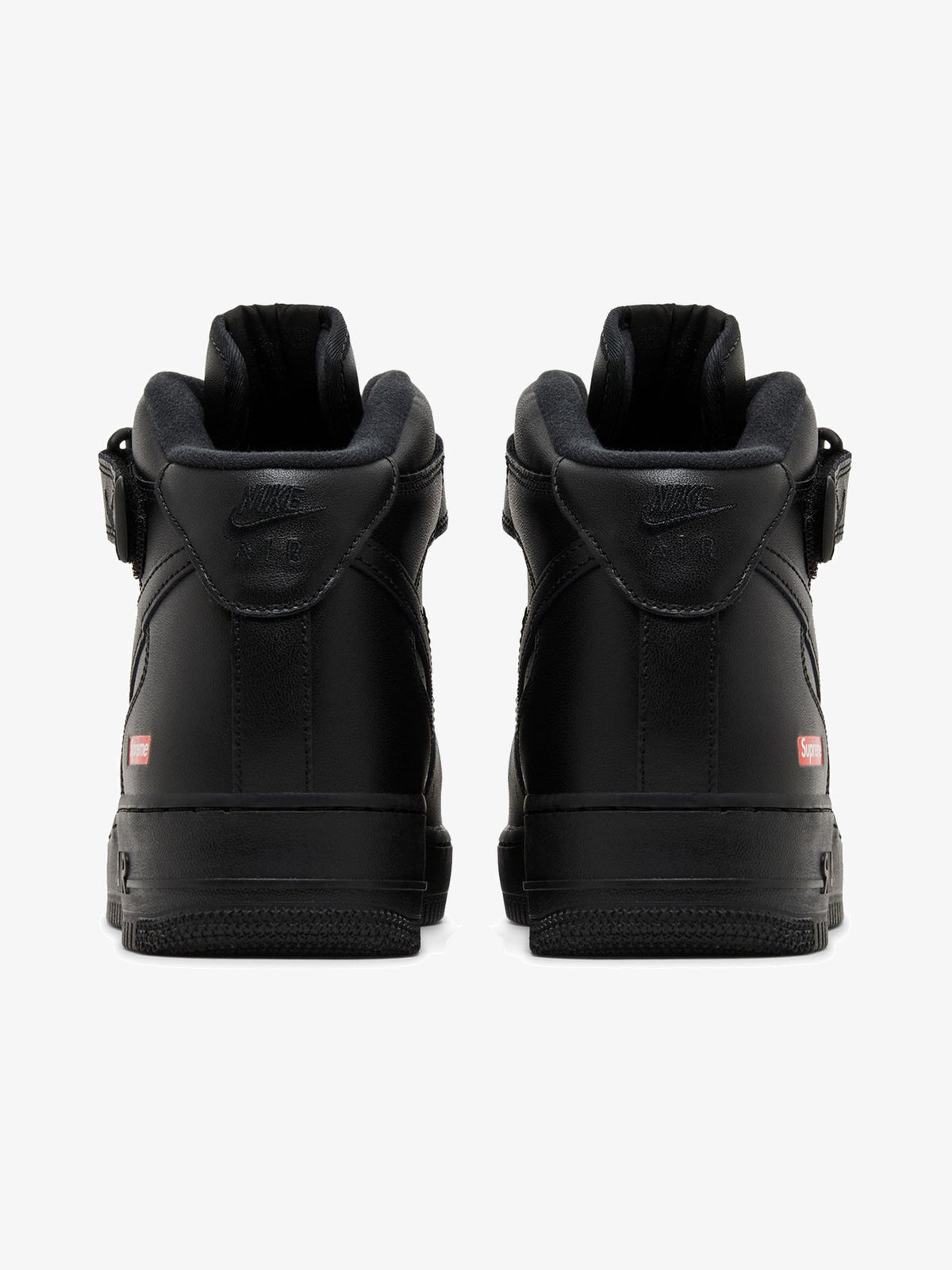Nike Air Force 1 Mid 'Supreme Black' – back