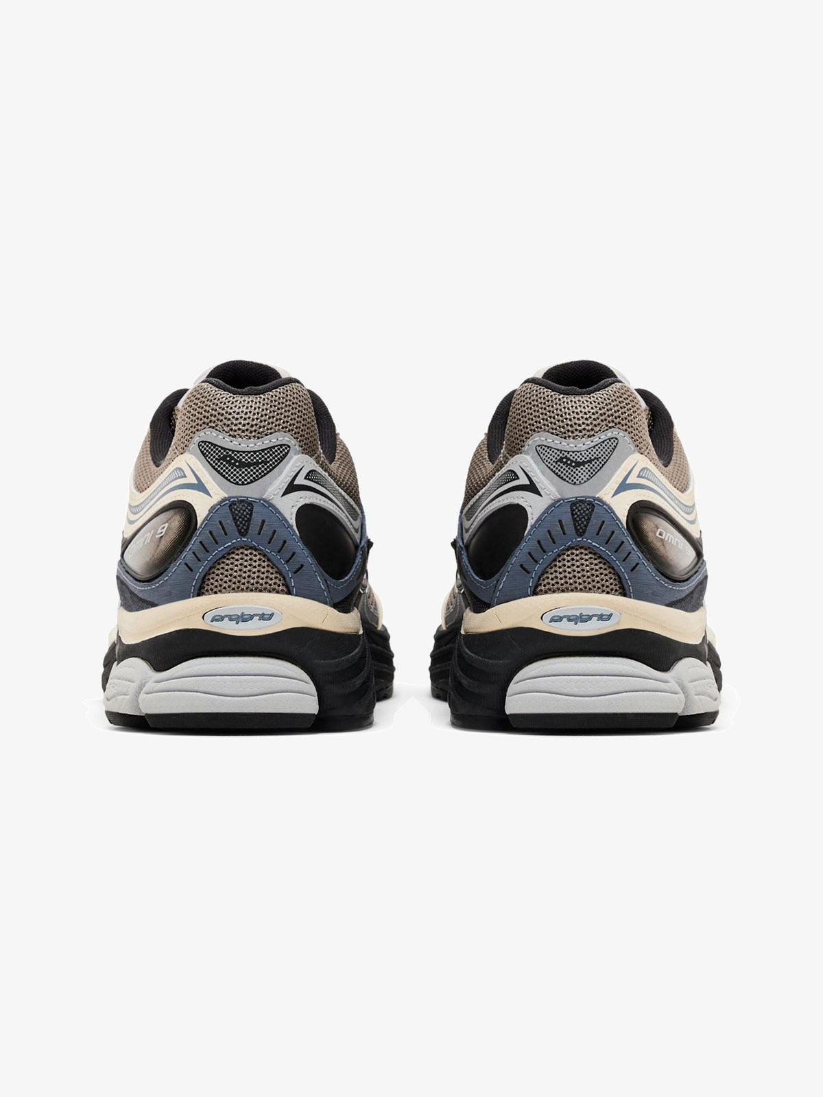Saucony Progrid Omni 9 'Winter Tech Gravel Caviar' – back