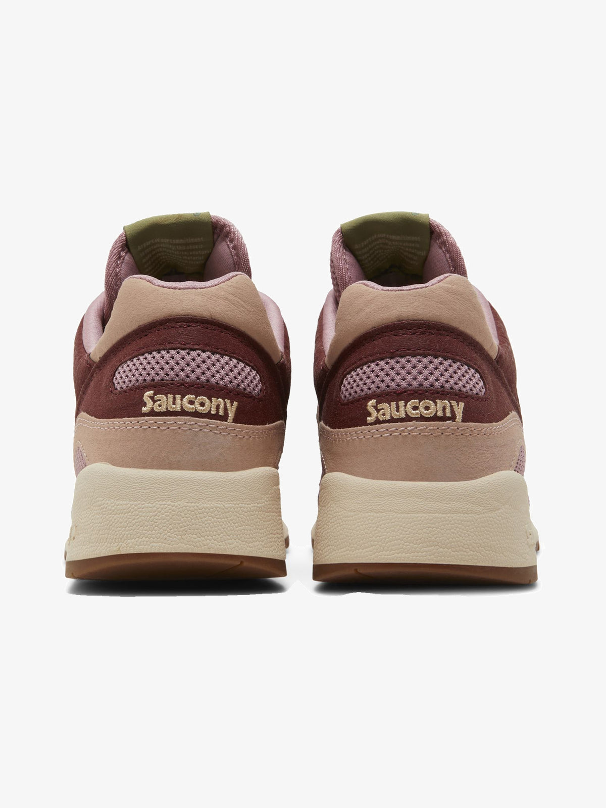 Saucony Shadow 6000 'Mushroom Burgundy' – back