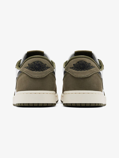 Jordan 1 Retro Low 'Medium Olive' – back