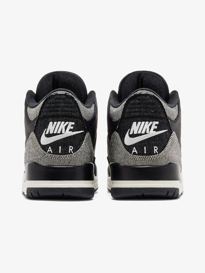 Jordan 3 Retro 'Levi’s Black' – back
