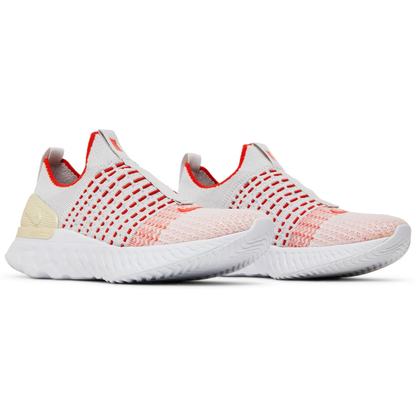 Nike React Phantom Run Flyknit 2 Vast Grey Fire Pink Team Orange (Women's)