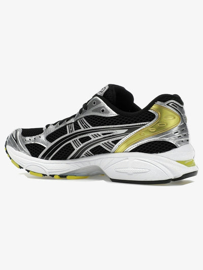 ASICS Gel-Kayano 14 'Black Lemon Spark' – rear three-quarter