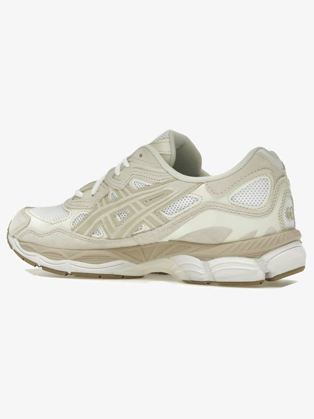 ASICS Gel-NYC 'White Feather Grey' – rear three-quarter