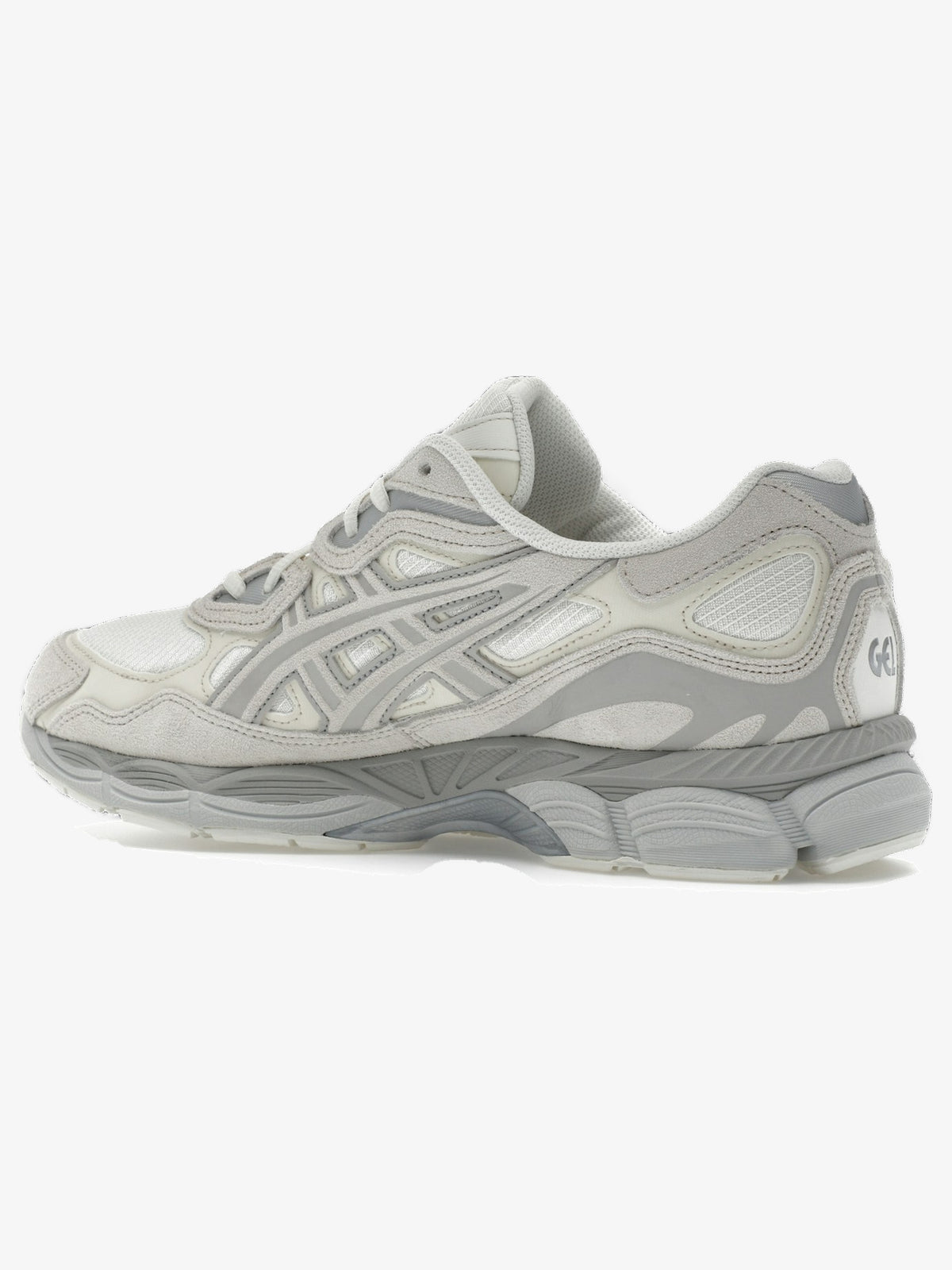 ASICS Gel-NYC 'Cream Grey' – rear three-quarter