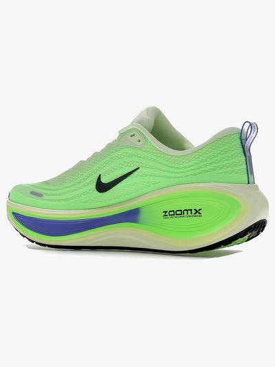 Nike Vomero Plus 'Volt Tint Lime Blast Sapphire' – rear three-quarter