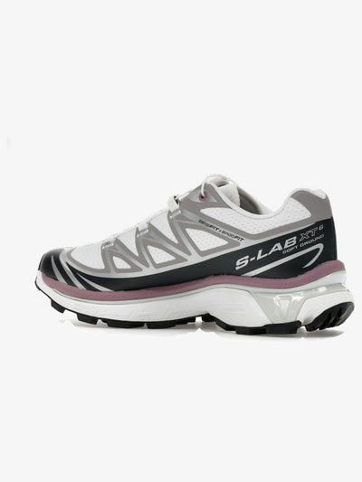 Salomon XT-6 'White Black Dusky Orchid' – rear three-quarter