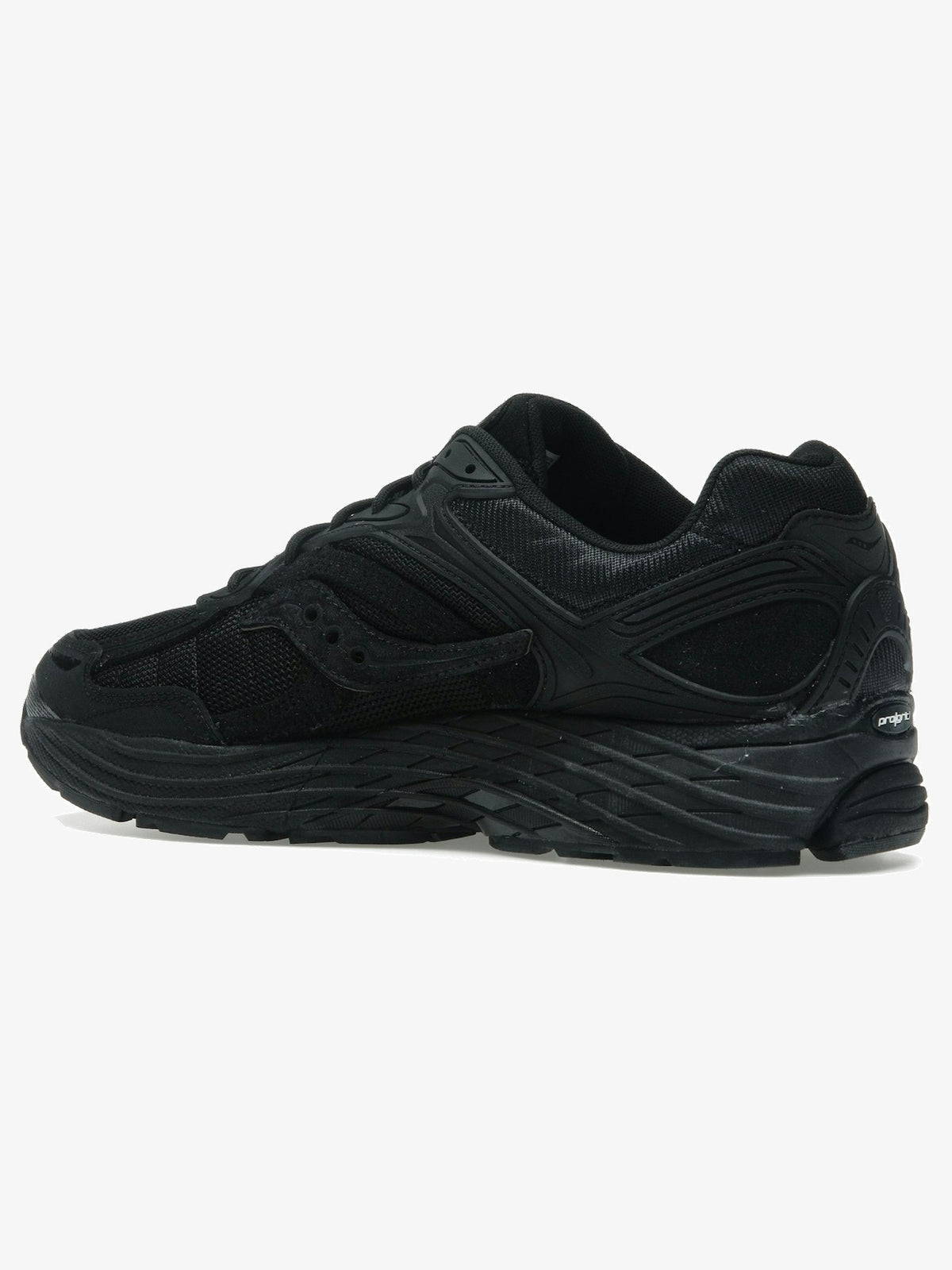 Saucony ProGrid Omni 9 'Armor Black' – rear three-quarter