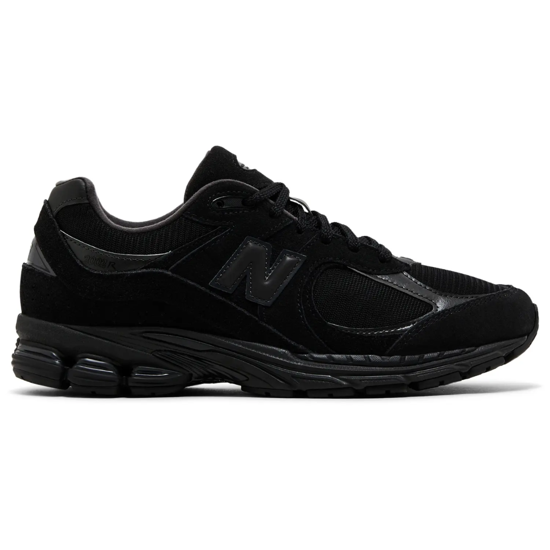 New Balance 2002R Triple Black Suede