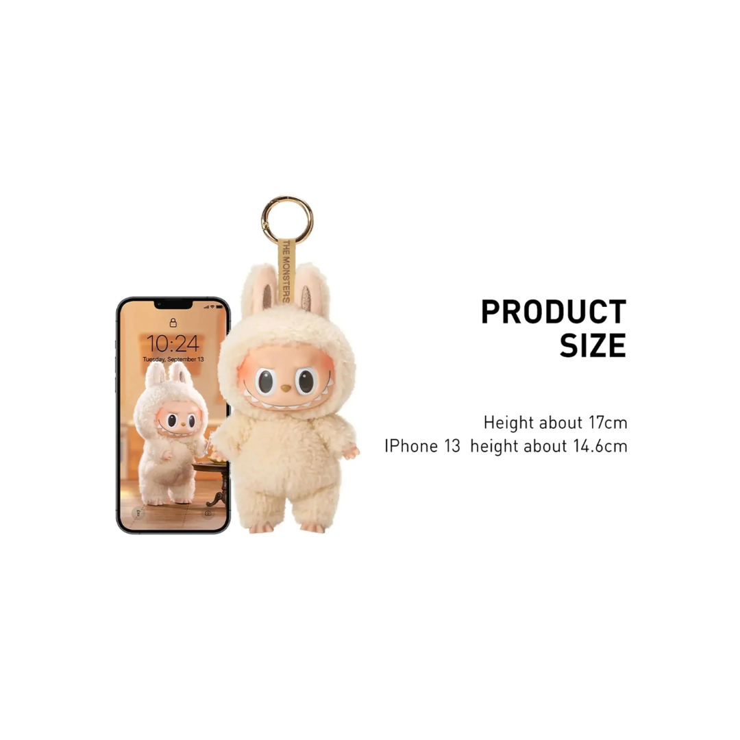 Pop Mart Labubu The Monsters Tasty Macarons Vinyl Plush Pendant Single Blind Box