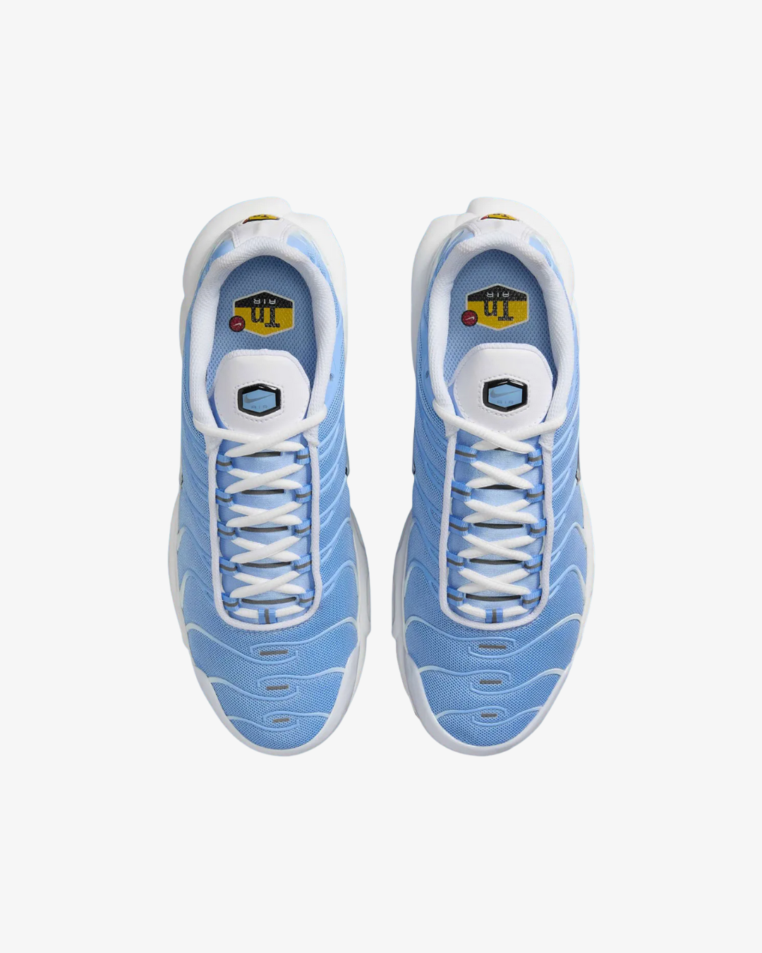 Nike Air Max Plus White Aluminum Metallic Silver Wmns