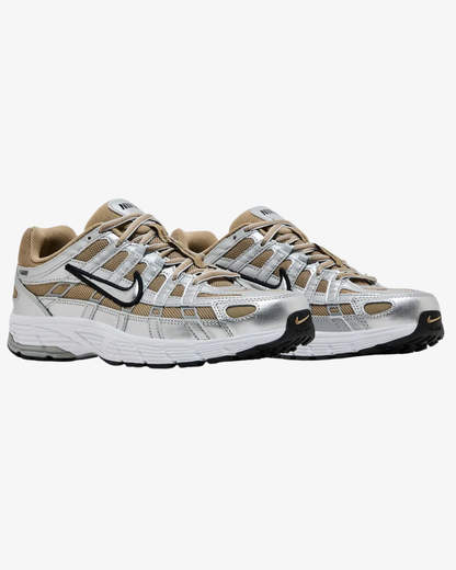 Nike P-6000 Khaki Metallic Silver
