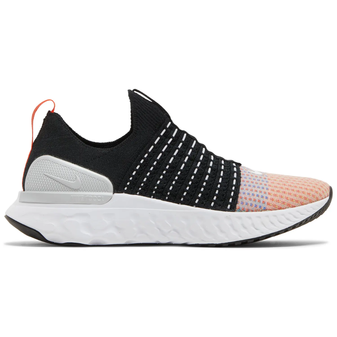 Nike React Phantom Run Flyknit 2 Black Team Orange