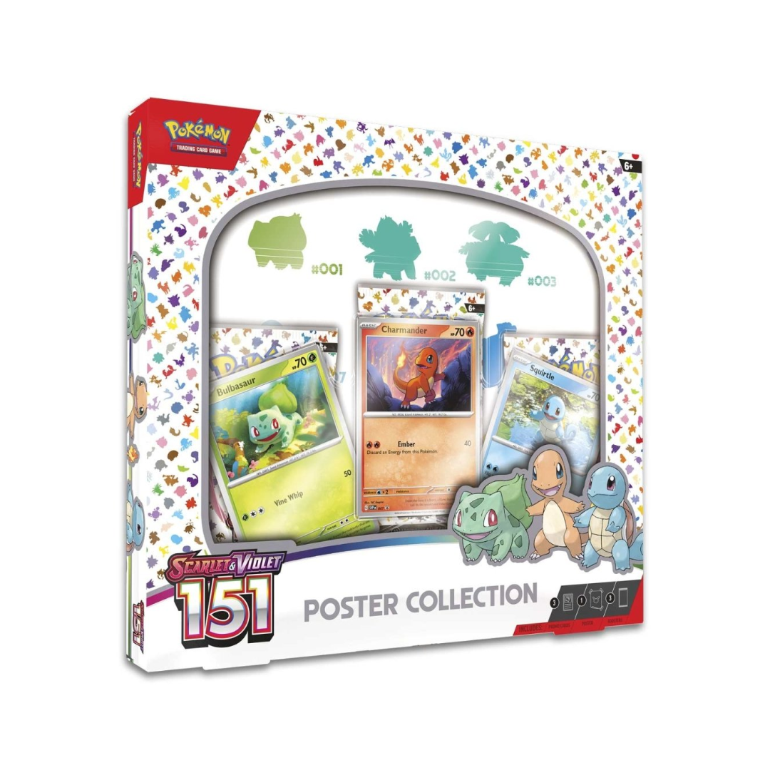 Pokemon 151 Poster Collection Pokémon TCG Scarlet & Violet