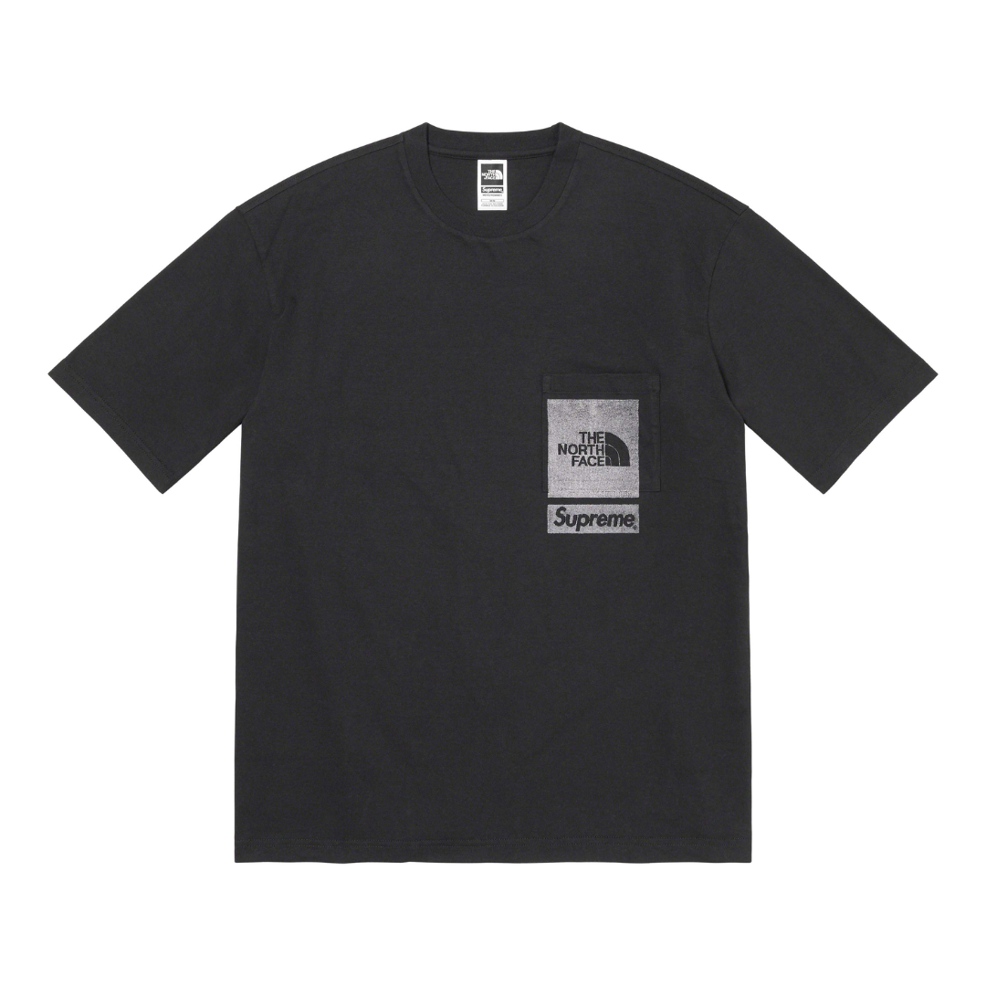 Supreme The North Face Printed Pocket Tee Black