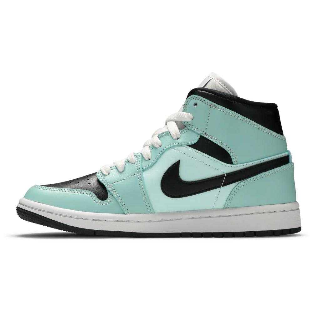 Jordan 1 Mid Aqua Blue Tint (Women's)