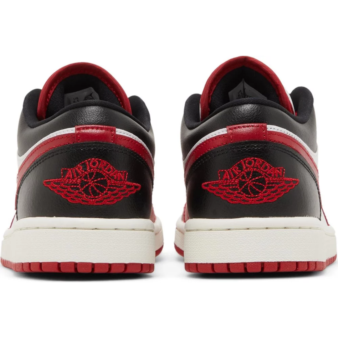 Jordan 1 Low Reverse Black Toe (Women's)