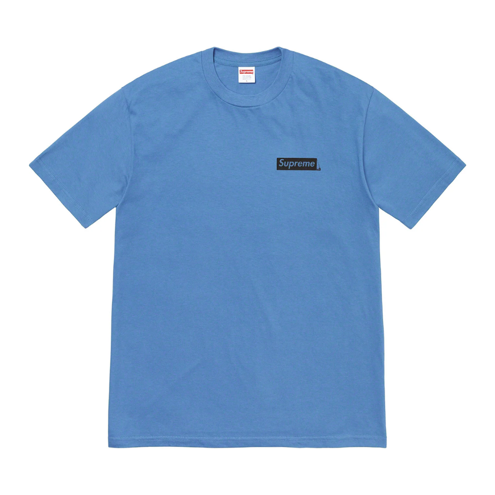 Supreme No More Shit Tee Dusty Light Royal