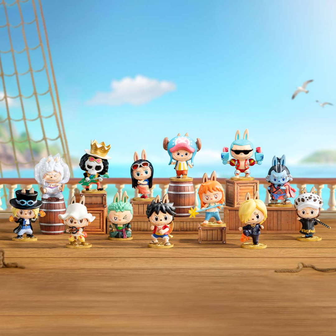 Pop Mart Labubu The Monsters x One Piece Series Sealed Case (12 Blind Boxes)