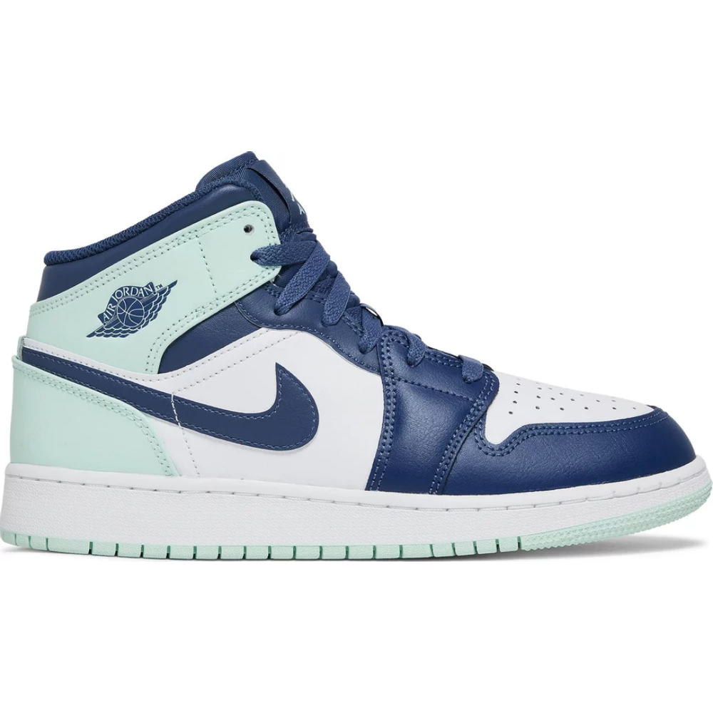 Jordan 1 Mid Mystic Navy Mint Foam (GS)