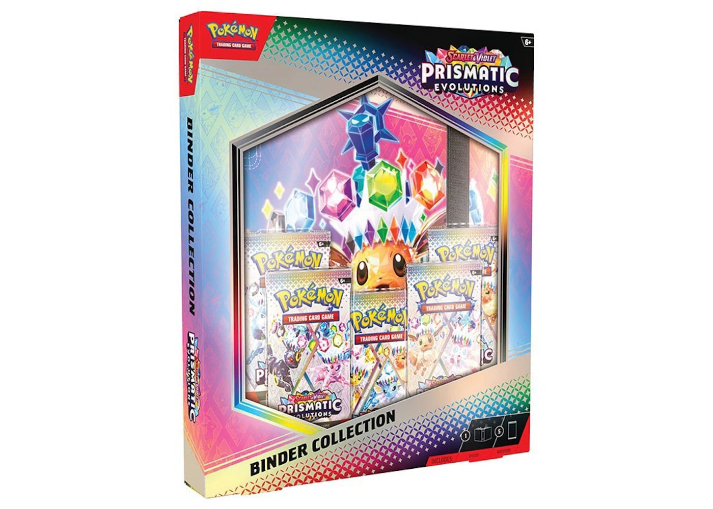 Pokemon Prismatic Evolutions Binder Collection Pokémon Scarlet & Violet