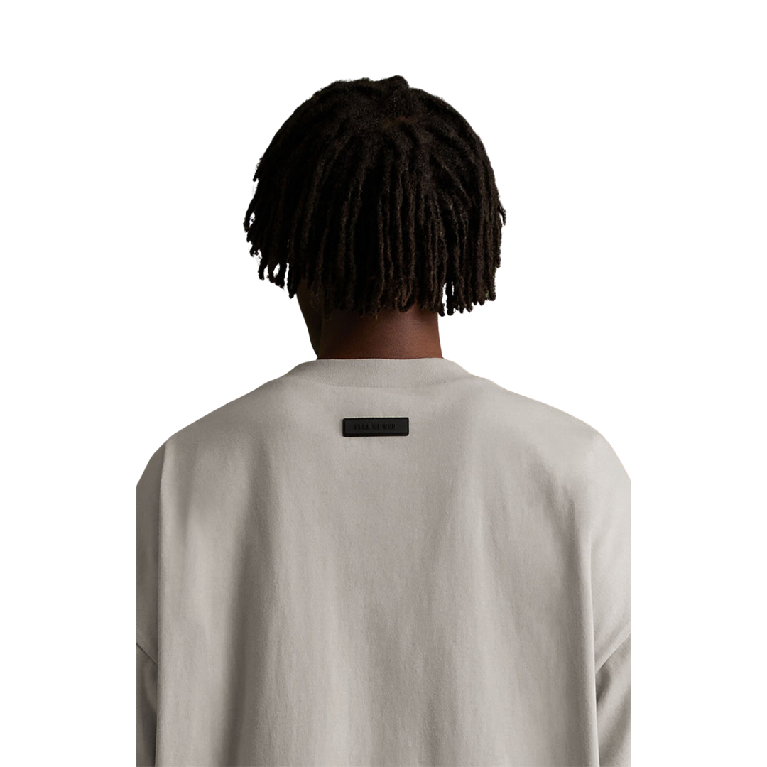 Fear of God Essentials Tee Silver Cloud