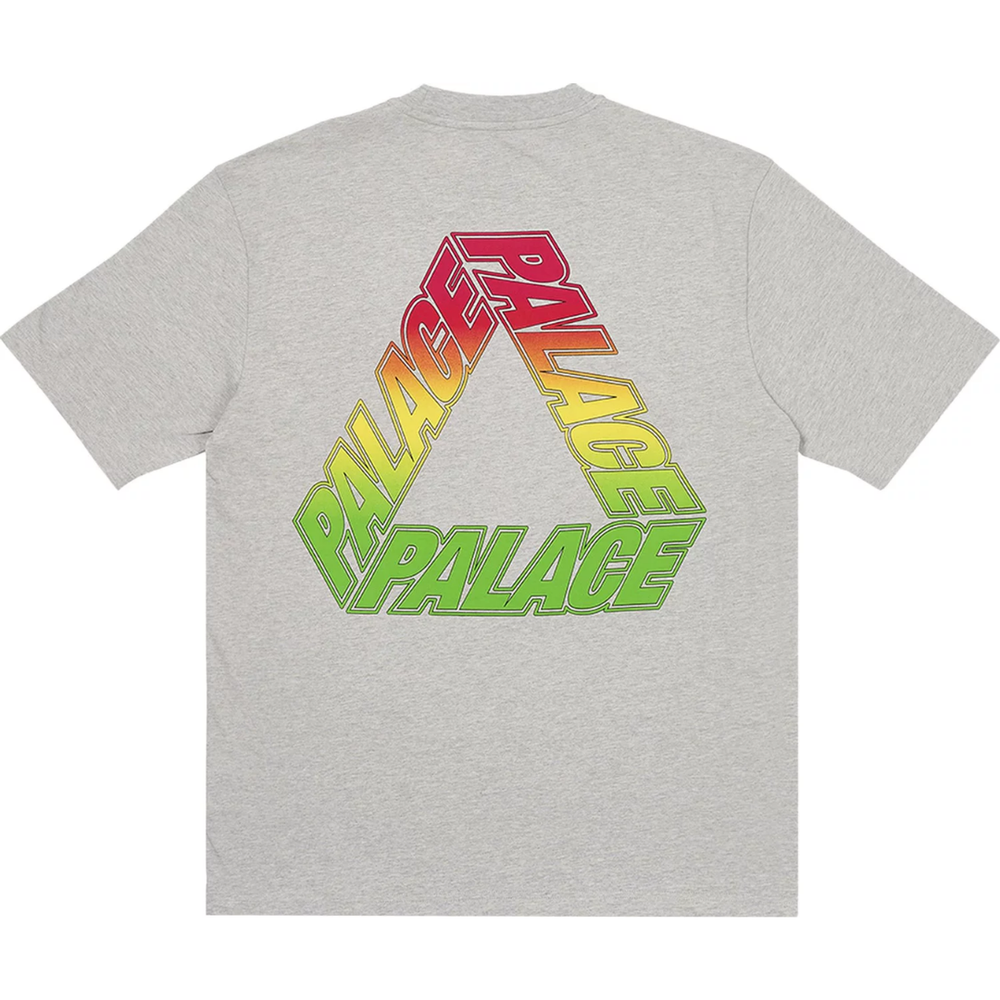 Palace Spectrum P3 T-Shirt Grey Marl