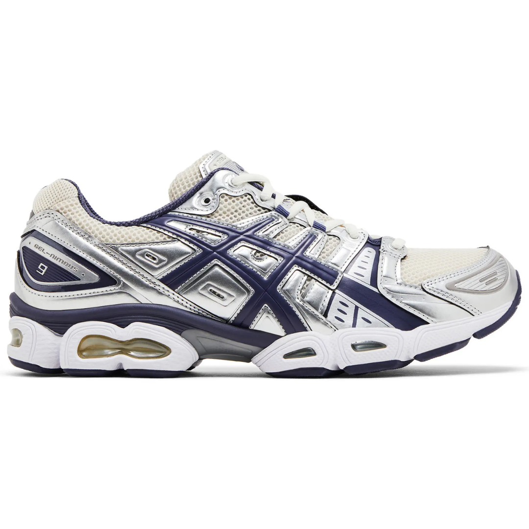 ASICS Gel-Nimbus 9 Oatmeal Indigo Fog