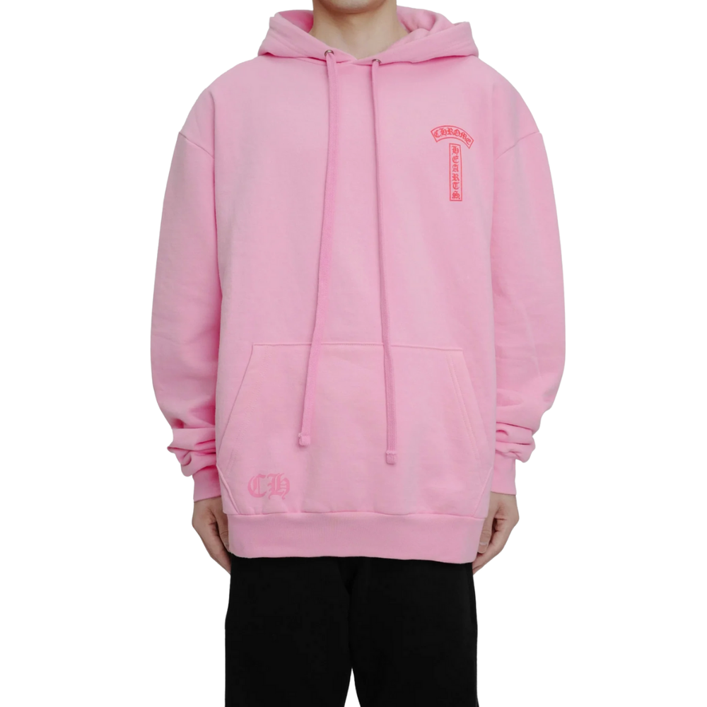 
                      
                        Chrome Hearts Red Logo Hoodie Pink
                      
                    